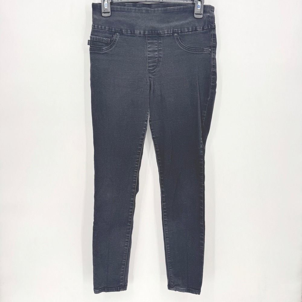 Lee Sculpting Skinny Leg Mid Rise Black Wash‎ Denim Jeans Women's Size medium